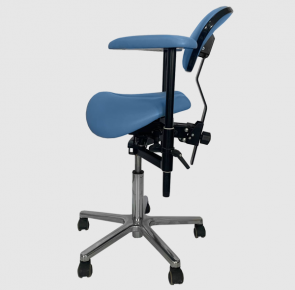 SADDLE PRO Doctor's stool for working with a microscope